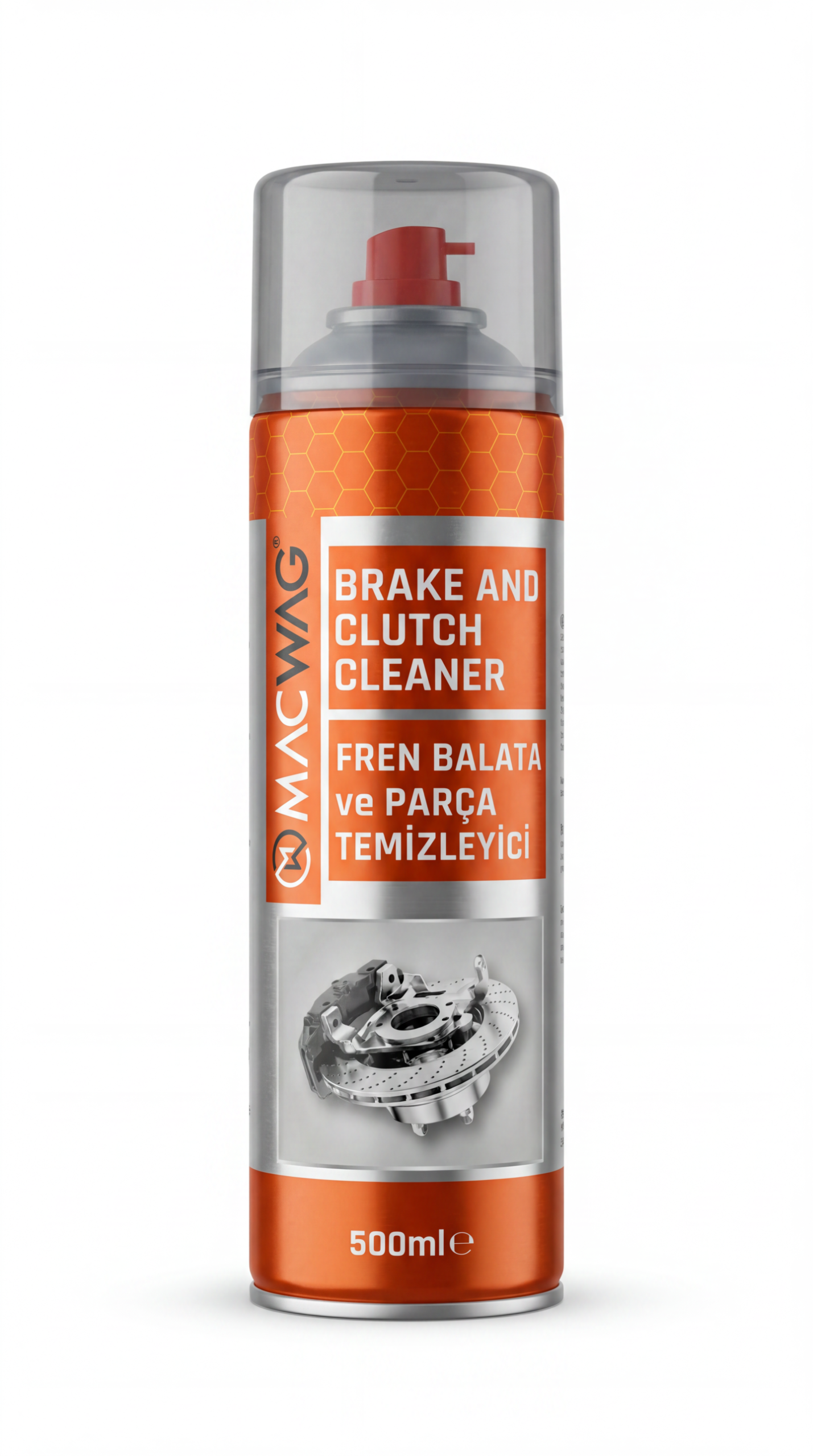 BRAKE AND CLUTCH CLEANER (FREN BALATA VE PARÇA TEMİZLEYİCİ) 500ML