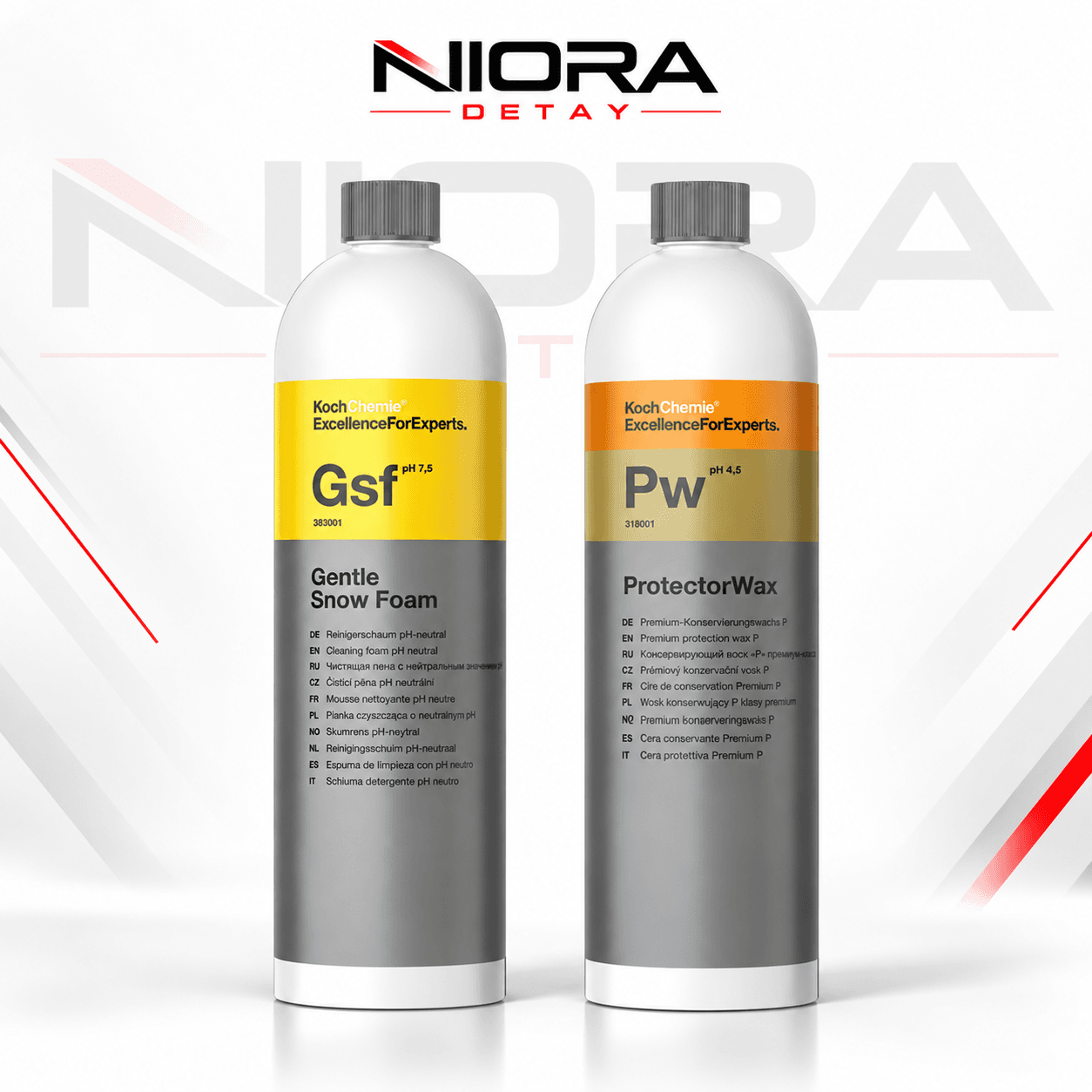 Koch Chemie GSF + PW 1 L Yıkama ve Koruma Seti