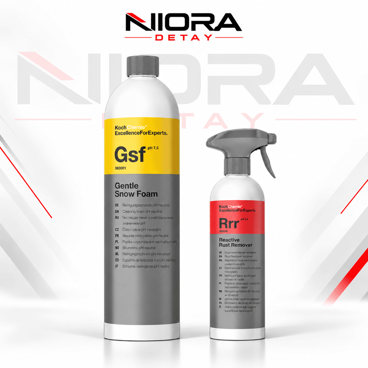 Koch Chemie GSF + RRR Yıkama Seti