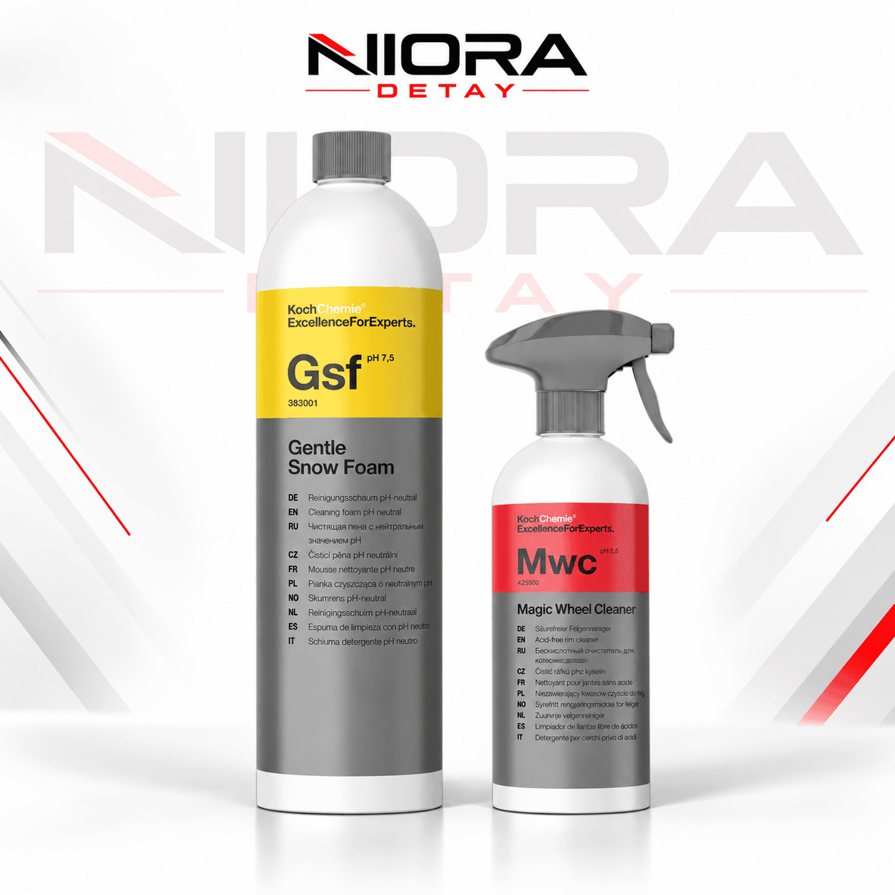 Koch Chemie GSF + MWC Yıkama ve Jant Temizleme Seti