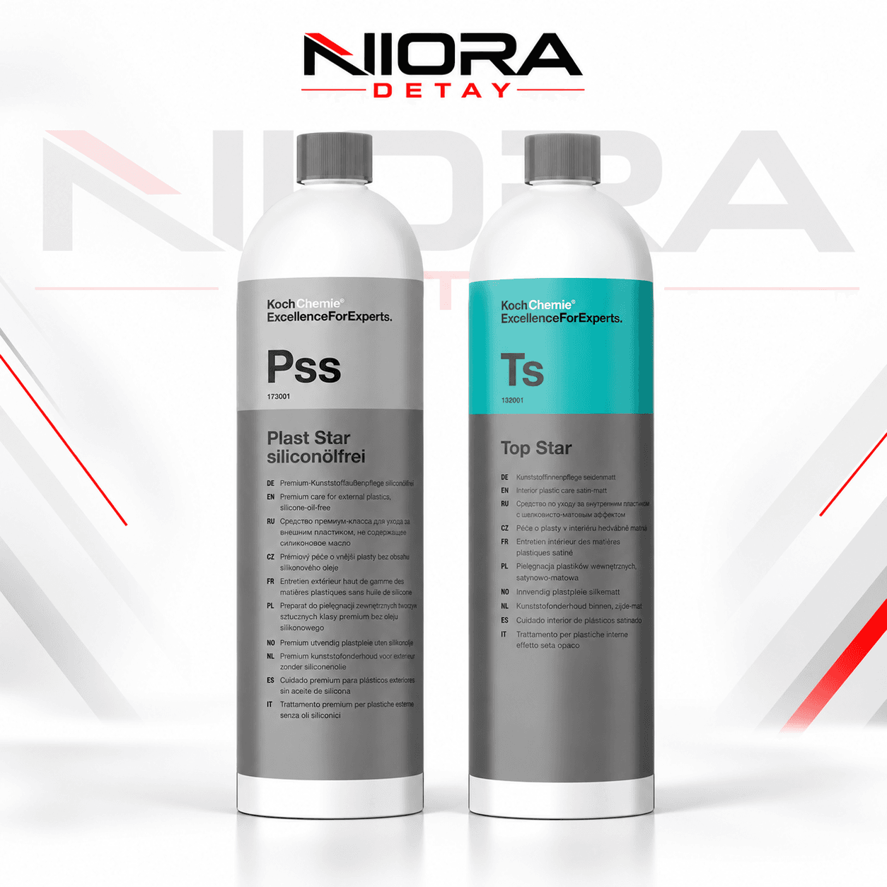 Koch Chemie PSS + TS 1 L Plastik Bakım Seti